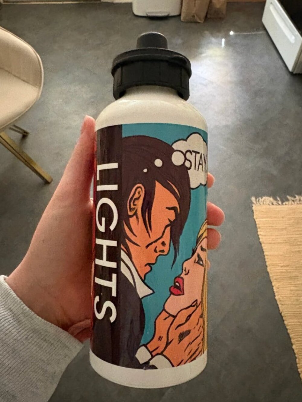 Lights Water Bottle